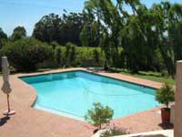 View on KapVino pool